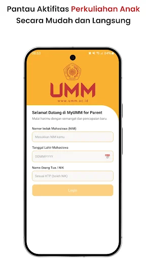 Baixar myUMM For Parent – Monitoramento Acadêmico em Tempo Real - Screenshot 1
