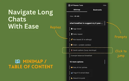 GPT Master Toolkit: Organize o ChatGPT com Pastas e Tags - Screenshot 2
