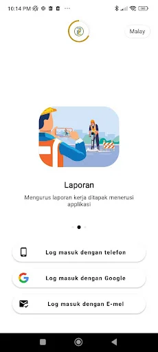 Download Puncak Emas para Gestão de Manutenção de Estradas - Screenshot 1