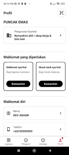 Download Puncak Emas para Gestão de Manutenção de Estradas - Screenshot 3