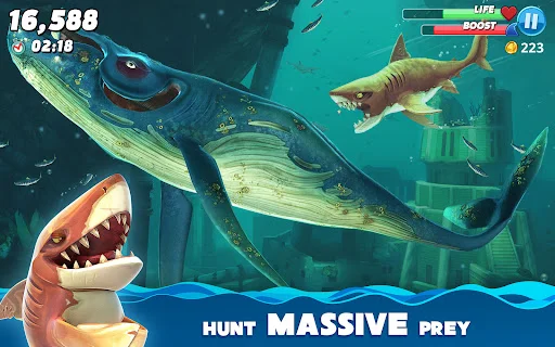 Baixar Hungry Shark World: O Melhor Jogo de Tubarão Grátis - Screenshot 11