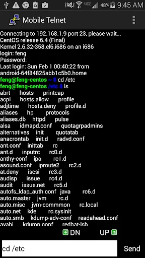 Mobile Telnet: Conectividade Remota Prática para Android - Screenshot 13