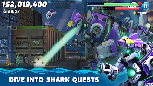 Baixar Hungry Shark World: O Melhor Jogo de Tubarão Grátis - Screenshot 6