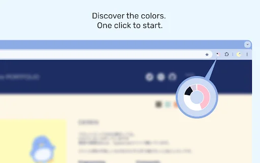 GET WEB SITE THEME COLOR – Extraia Cores de Sites Rapidamente - Screenshot 1