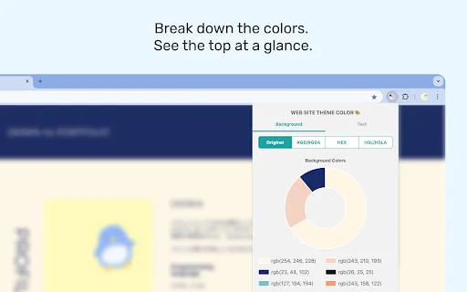 GET WEB SITE THEME COLOR – Extraia Cores de Sites Rapidamente - Screenshot 2