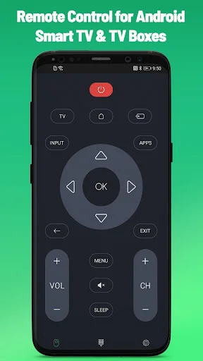 Controle Remoto para Android TV: App com Comando de Voz e Mouse - Screenshot 1