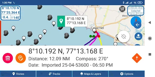 Download Kadal Map – Navegação Marinha Avançada para Pescadores - Screenshot 3