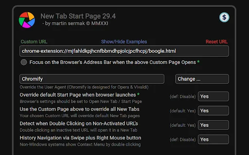 New Tab & Toolbox: Otimize seu Navegador e Aumente sua Produtividade - Screenshot 2