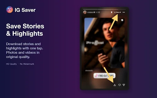 IG Saver 2026: Baixe Fotos, Vídeos e Reels do Instagram Grátis - Screenshot 4