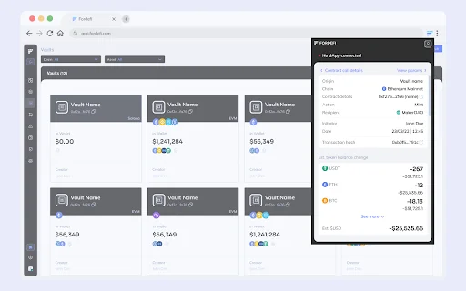 Fordefi: Carteira DeFi Institucional – Segurança e Acesso Web3 - Screenshot 2