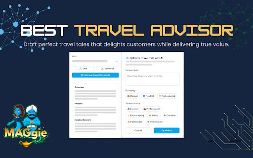 MAGgie AI: O Assistente Inteligente para Agentes de Viagens - Screenshot 2