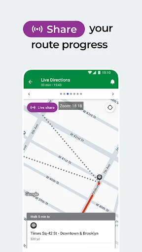 Baixar Moovit: Horários de Ônibus e Trens em Tempo Real Grátis - Screenshot 5