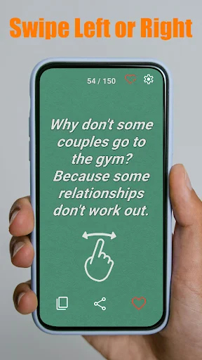 Funny Jokes: Swipe & Laugh – Baixe as Melhores Piadas Gratuitamente - Screenshot 2