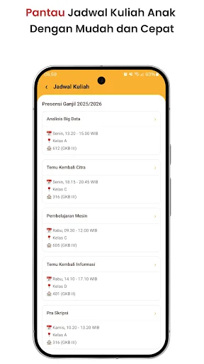 Baixar myUMM For Parent – Monitoramento Acadêmico em Tempo Real - Screenshot 4