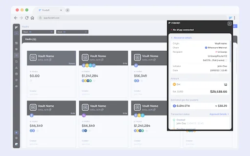 Fordefi: Carteira DeFi Institucional – Segurança e Acesso Web3 - Screenshot 4