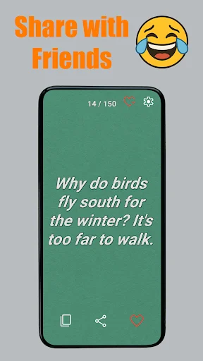 Funny Jokes: Swipe & Laugh – Baixe as Melhores Piadas Gratuitamente - Screenshot 4