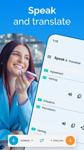 Speak and Translate Languages: Tradutor de Voz e Texto Grátis - Screenshot 9
