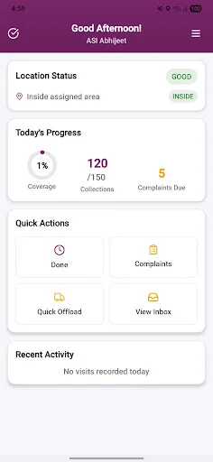 Download MCG HARYANA: Monitoramento Sanitário em Tempo Real - Screenshot 2