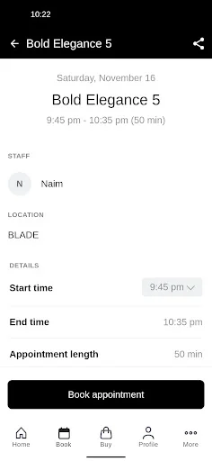 BLADE Oman – Agende seu Corte de Cabelo Online | Download Agora - Screenshot 3