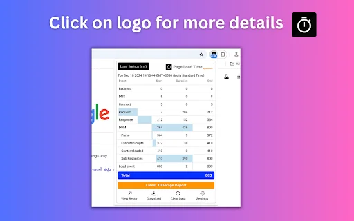Page Load Timer: Monitore a Velocidade do Seu Site em Tempo Real - Screenshot 3