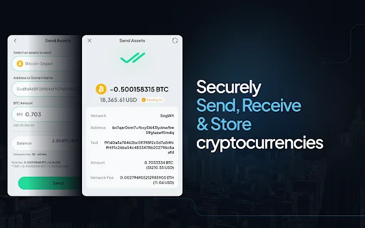 Hero Wallet: Carteira Crypto Multi-chain Segura e Privada - Screenshot 3
