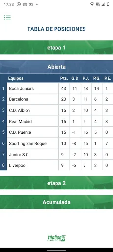 TacticApp: Gerencie Campeonatos Esportivos com Facilidade e Eficiência - Screenshot 3